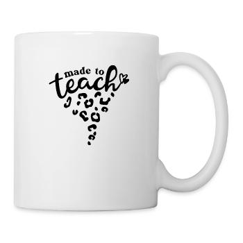 Fait pour enseigner l’inspiration de l’enseignant - Mug blanc - blanc - Droite