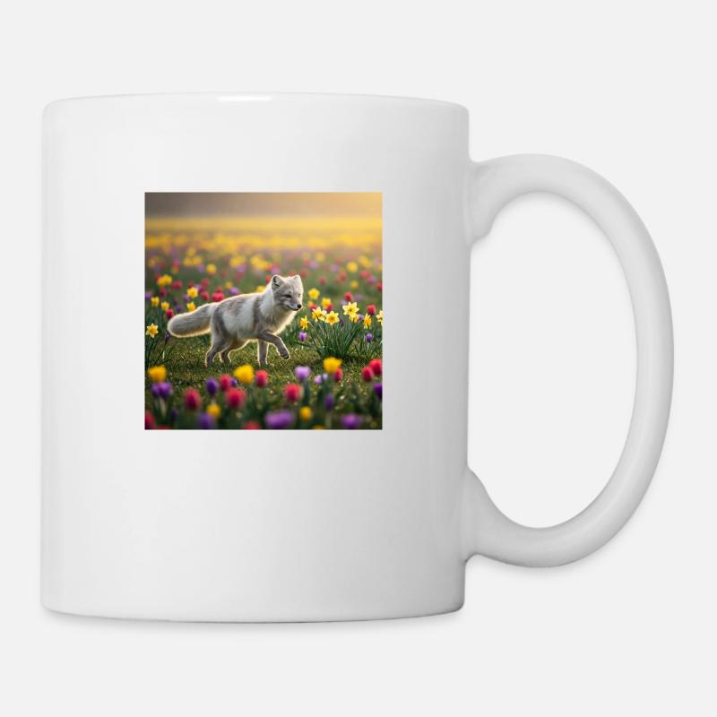 Renard polaire - Mug blanc - blanc