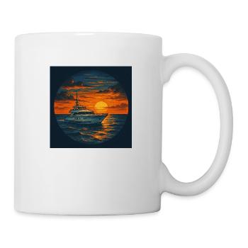 Ocean Ship - Tasse - Weiß - Rechts