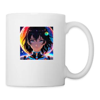 Fantastic Girl in Space - Mug - white - Right