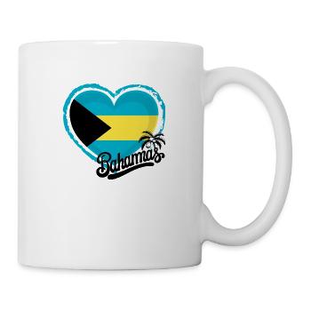 Bahamas - Tasse - Weiß - Rechts