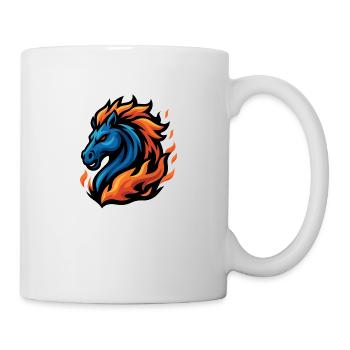 Horse – Thunder Hoof | Urban Zodiac Mascot - Mug - white - Right