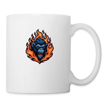Monkey – Sky Jumper | Urban Zodiac Mascot - Mug - white - Right