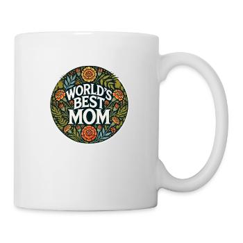 Die beste Mutter der Welt - Tasse - Weiß - Rechts
