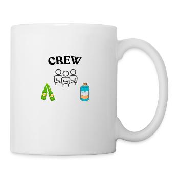 Bachelor party crew, celebrate, best man - Mug - white - Right