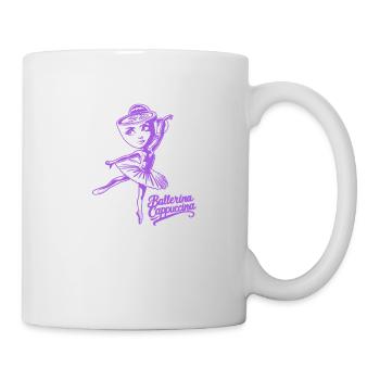 Ballerina Cappuccina - Lila - Tasse - Weiß - Rechts