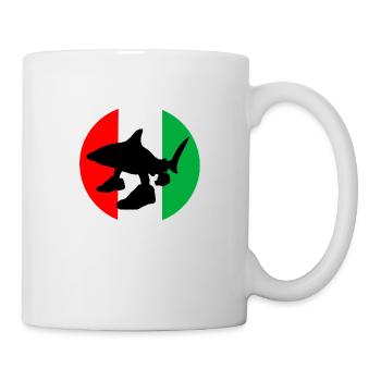 Italienische Hirnfäule - Tasse - Weiß - Rechts