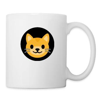Cat Face Black | ~NU relations | Vector - Mug - white - Right