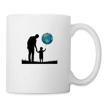 Father and Son Planet - Mug - white - Right