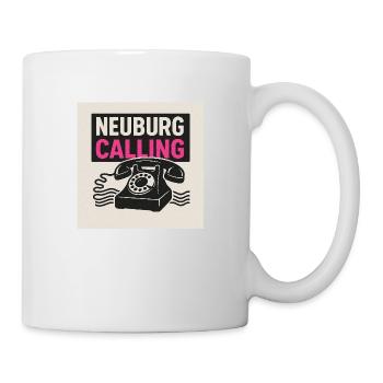 Neuburg is calling - Tasse - Weiß - Rechts