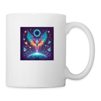 Fantasy Phoenix Dreamkeeper Ästhetische Produkte - Tasse - Weiß - Rechts