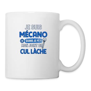 Mechaniker - Tasse - Weiß - Rechts