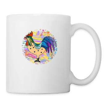 Coq - Mug blanc - blanc - Droite