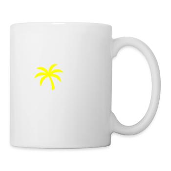 Palmier symbole plage - Mug blanc - blanc - Droite