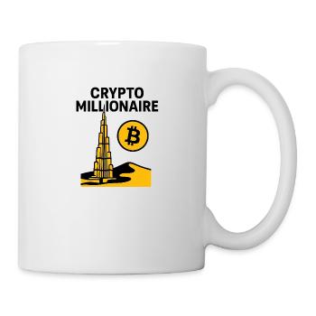 Crypto dubaï - Mug blanc - blanc - Droite