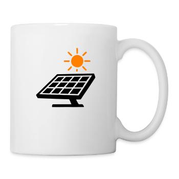 Solar Panels Photovoltaic System - Mug - white - Right