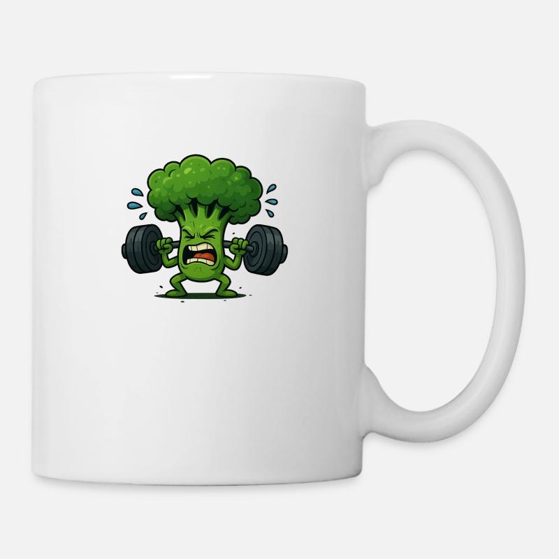 Brocoli - Mug blanc - blanc