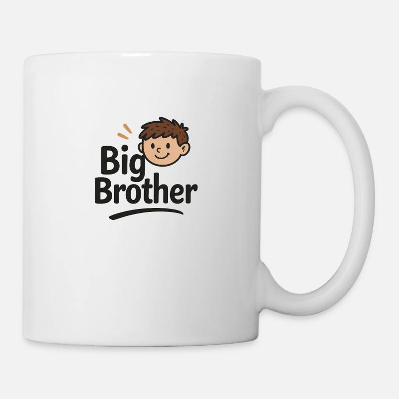 Big Brother - Tasse - Weiß