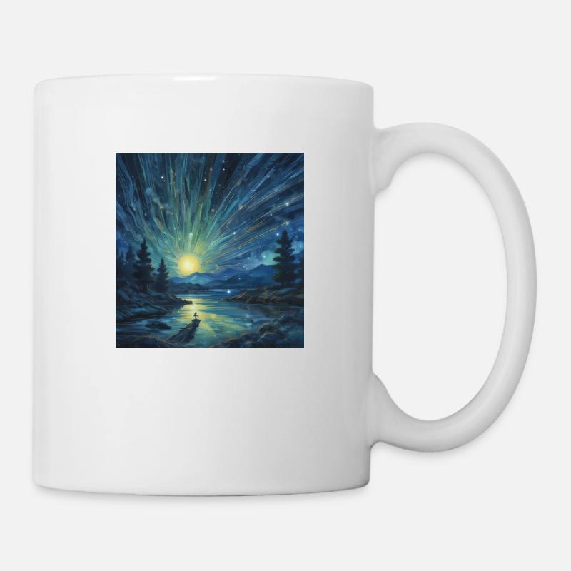 Déluge cosmique - Mug blanc - blanc
