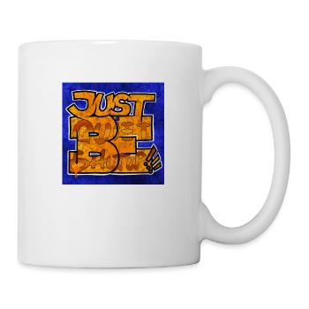 Just Be (quiet, shut up) - Mug - white - Right