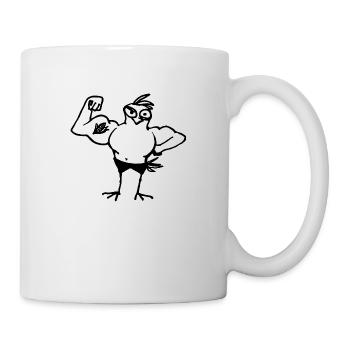 Fitness Bird - Mug - white - Right