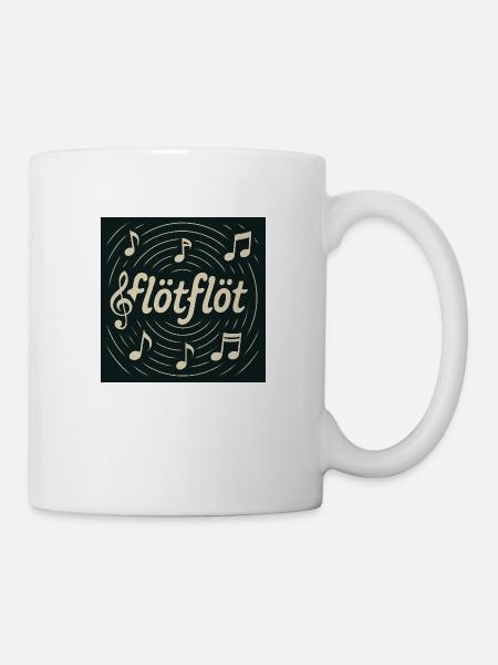 Flötflöt - Tasse - Weiß