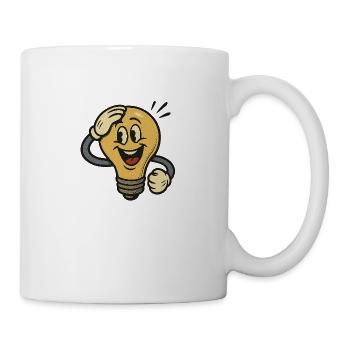 Idee! – Wenn der Geistesblitz kommt - Tasse - Weiß - Rechts
