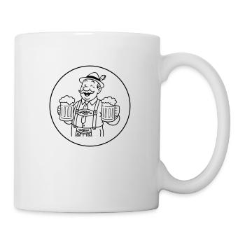 Mr Bier - Mug - white - Right