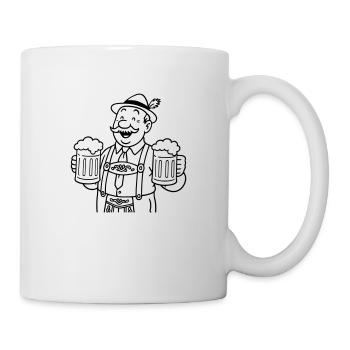 Mr Bier - Mug - white - Right