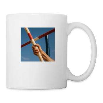 Sport - Stabhochsprung - Tasse - Weiß - Rechts