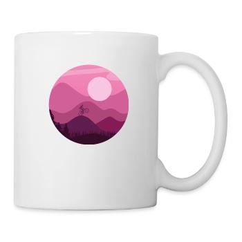 Mountain Biker - Mug - white - Right