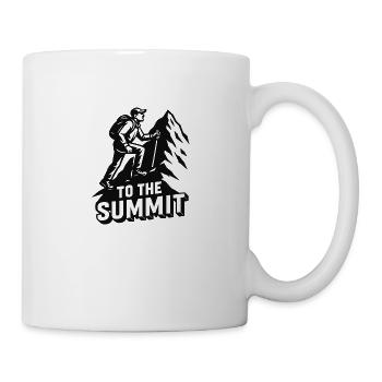 On the way to the summit - Mug - white - Right