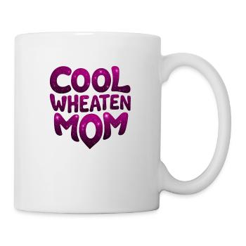Cool Wheaten Mom – Stylisches Retro-Design - Tasse - Weiß - Rechts