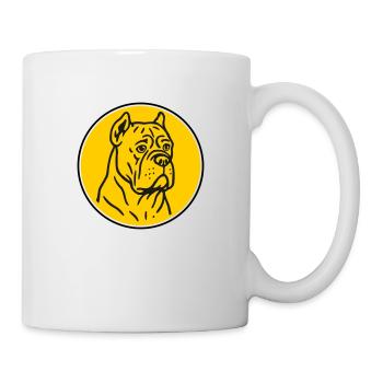 Mastif - Tasse - Weiß - Rechts