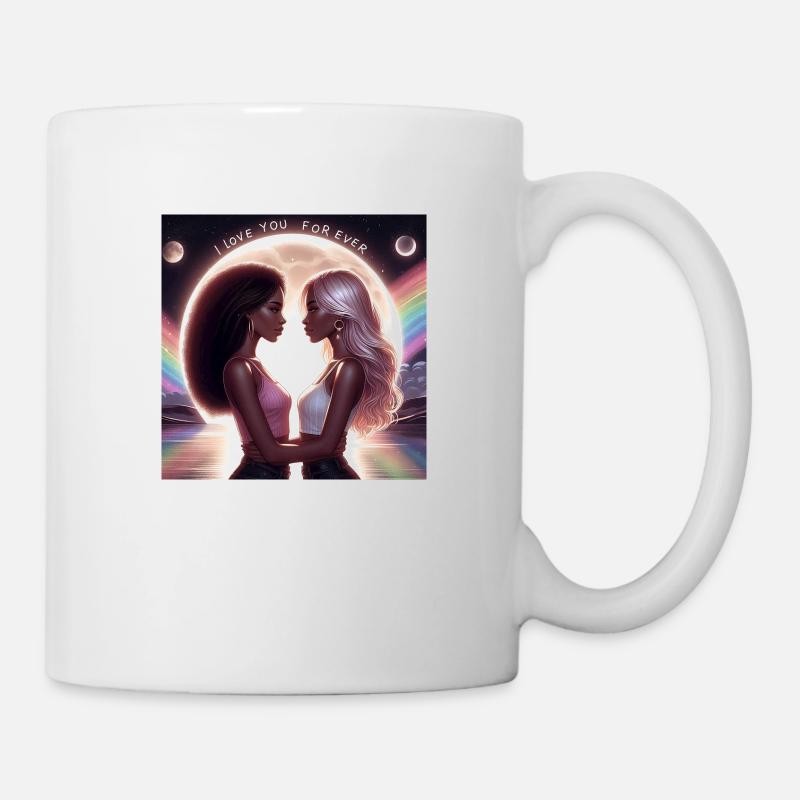 Mädchenliebe - Tasse - Weiß