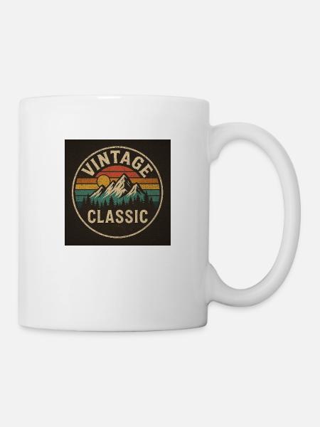 Vintage classic - Mug blanc - blanc