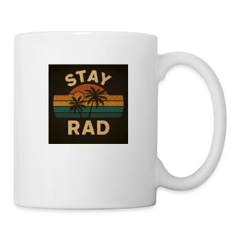 Stay rad - Mug blanc - blanc - Droite