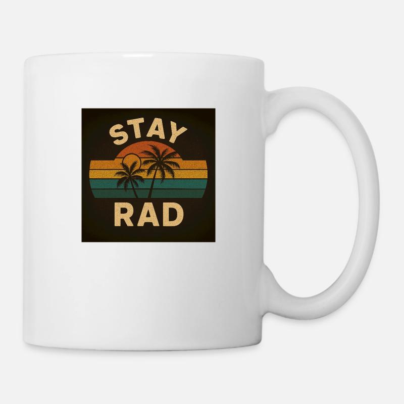 Stay rad - Mug blanc - blanc