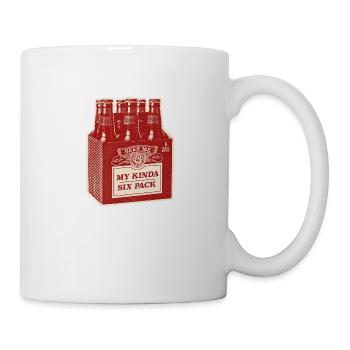 Six Pack Red Edition - Mug - white - Right