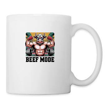 Beef Mode Fitness - Tasse - Weiß - Rechts
