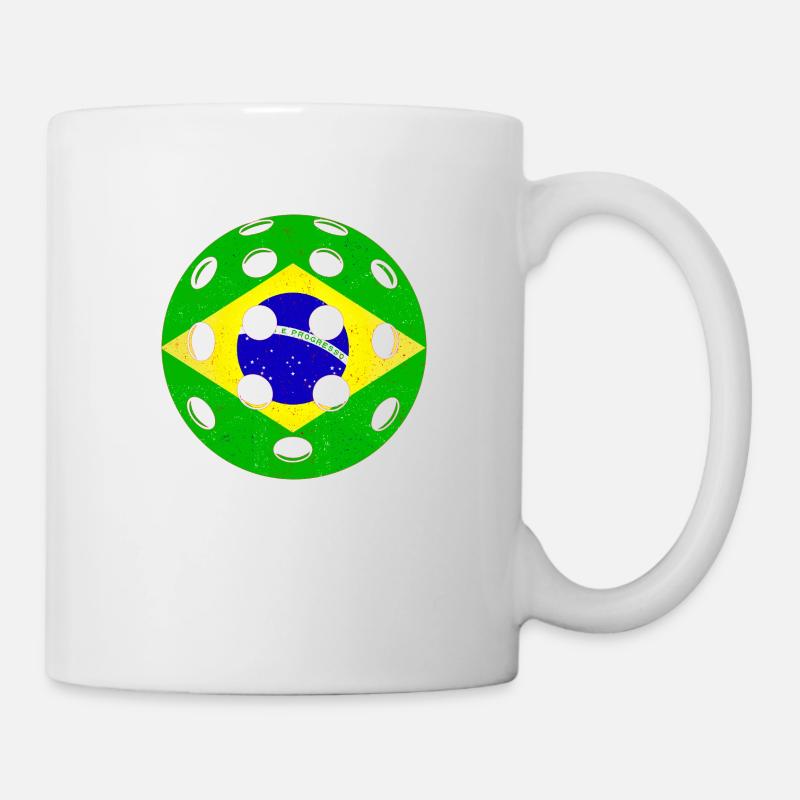 PICKLEBALL BRÉSIL - Mug blanc - blanc