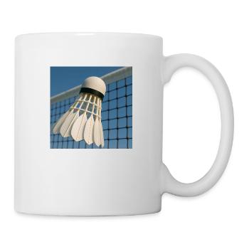Sport - Badminton - Mug blanc - blanc - Droite