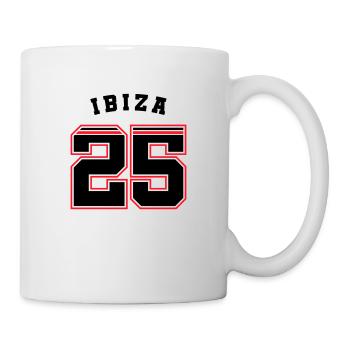 Ibiza 2025 Trikot - Tasse - Weiß - Rechts