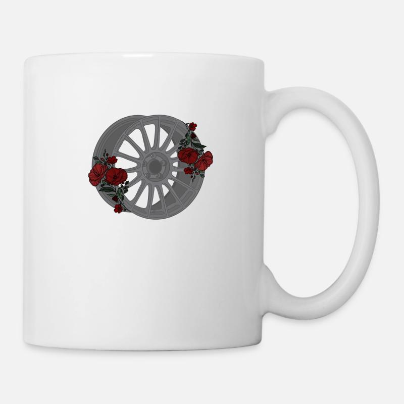 Felge - Tasse - Weiß