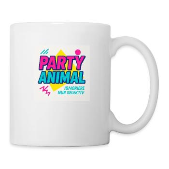 Party Anima.l– Neon Beat Edition - Tasse - Weiß - Rechts