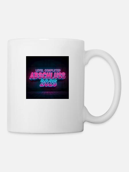 Stylish Graduation 2025 Design – Perfect - Mug - white