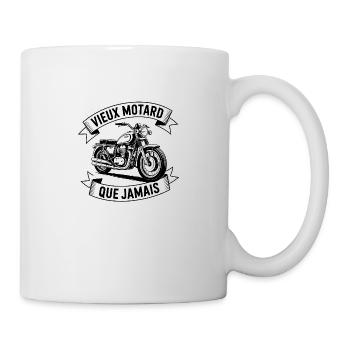old biker than ever - Mug - white - Right