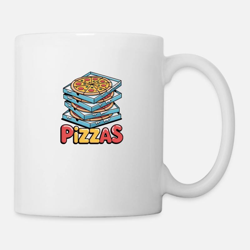 Pizzas de Ruehl - Mug blanc - blanc