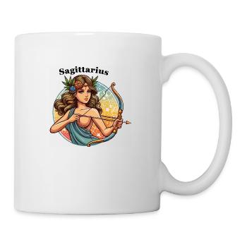 Boogschutter Sagittaire - Mug blanc - blanc - Droite