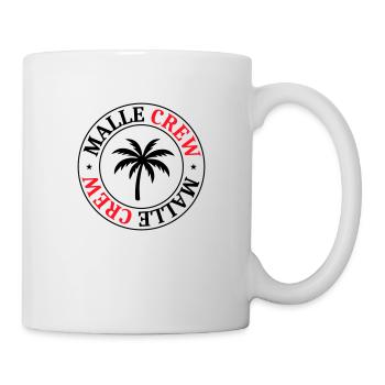 Malle Crew Palm - Mug blanc - blanc - Droite